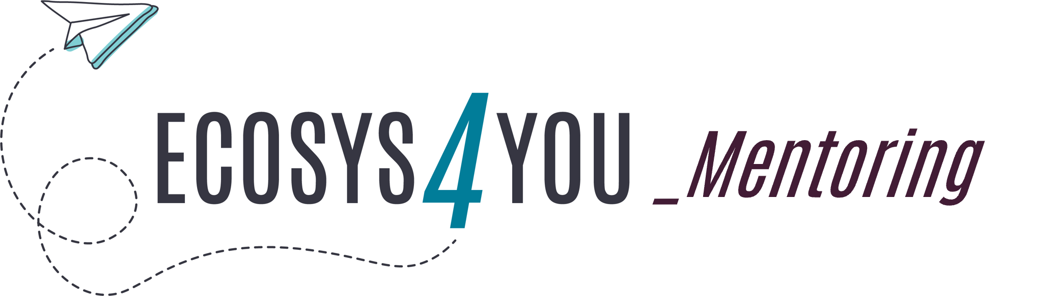 The Ecosys4you logo plus in addition the work Mentoring